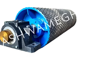 conveyor head pulley and tail pulley