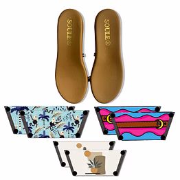 omg chic + playful primate (1 sole + 2 straps)