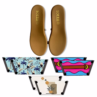 omg chic + playful primate (1 sole + 2 straps)