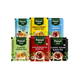 indian chai- bulk and double chamber sachets