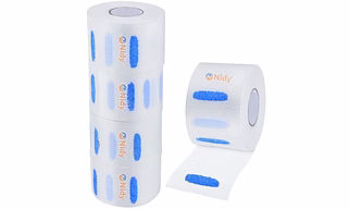 NIDY® Disposable Neckband Paper Stretchable Strips for Hospital, Clinic, SPA, Salon, Hotel, Travel (Medical Grade Non-woven Certified Fabric)- 6.5X30 CM [NW-20]