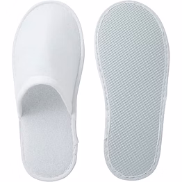 nidy® disposable slippers for hospital, clinic, spa, salon, hotel, travel (medical grade non-woven certified fabric)- 9x27 cm [nw-29]