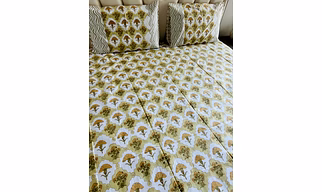 Marigold Bloom Bedsheet