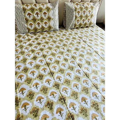 Marigold Bloom Bedsheet