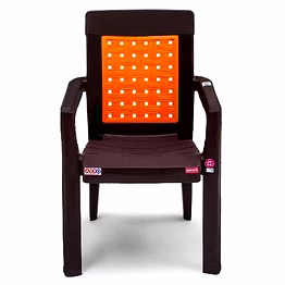 2581 avro chair orange/beige