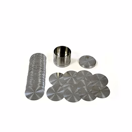 rudra 48mm titanium sieve - diamond & gemstone sorting tool