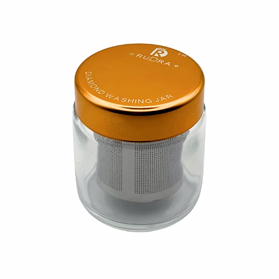 rudra gemstone diamond washing cup - professional jewellery cleaning tool