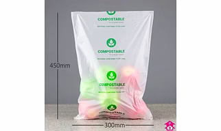 Compostable grocery bag