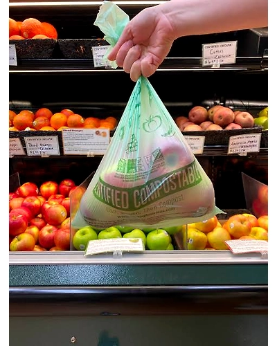 Compostable grocery bag-1