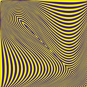 Healing Illusion Art - Mind Relaxation Wall Print