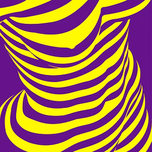 Modern Illusion Art - Peaceful Mind Healing Poster