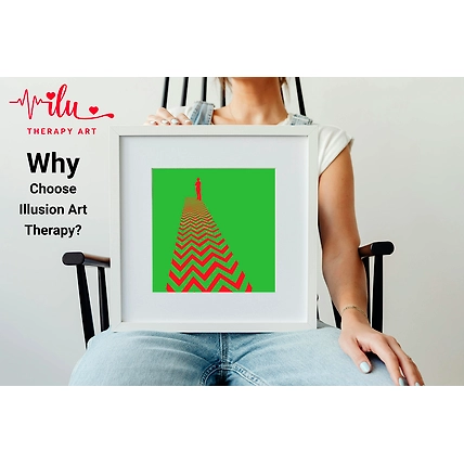 Neuro-Calm Illusion Poster - Mental Wellness Print-2