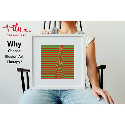 Healing with Illusion - Stress Relief Wall Poster-2