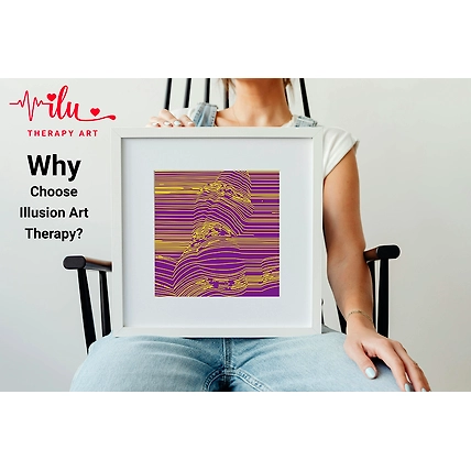Illusion Wall Art for Depression and Anxiety Relief-2