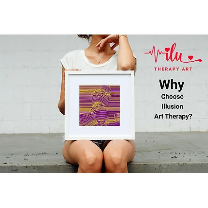 Illusion Wall Art for Depression and Anxiety Relief-1