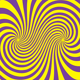 Geometric Illusion Art for Mental Rejuvenation