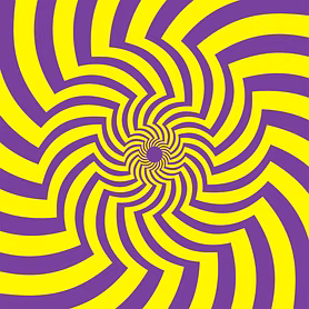 Therapeutic Optical Wall Print - Unwind and Heal