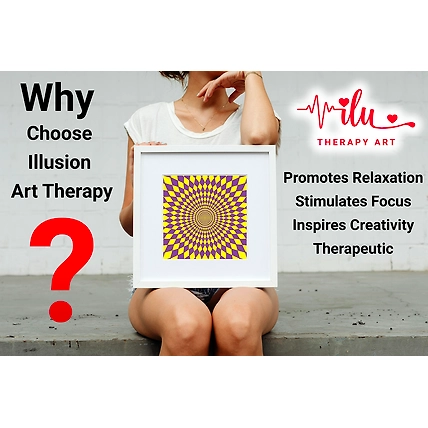 Healing Energy Art – Optical Illusion for Stress Reduction-1