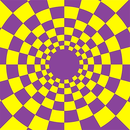 Cognitive Calm Poster – Relax with Visual Illusion-12734767