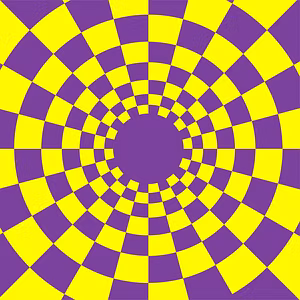 Cognitive Calm Poster – Relax with Visual Illusion