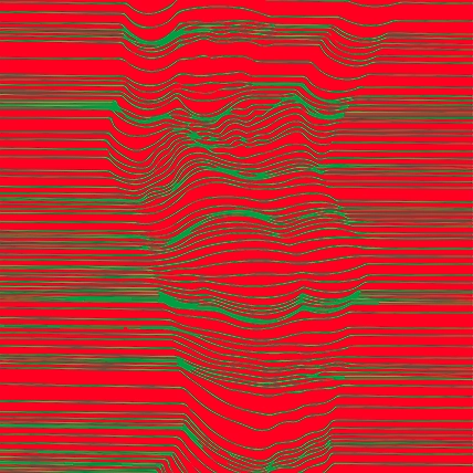 Tranquility Through Art – Optical Illusion Wellness Poster-12734833