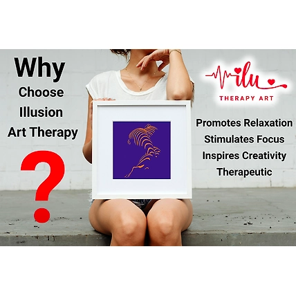 Mental Health Booster Print – Peaceful Illusion Art-1
