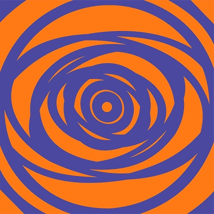 Visual Zen Poster – Anti-Stress Illusion Art Print-12734703
