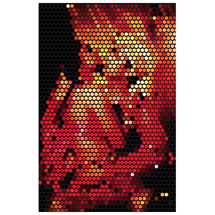 Tribal Pattern Poster - Earthy and Bold-12735795