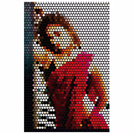 Geometric Pattern Art Print for Modern Wall Decor