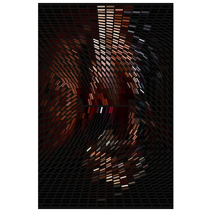 Repeating Shapes Wall Art - Visual Harmony Poster-12735807