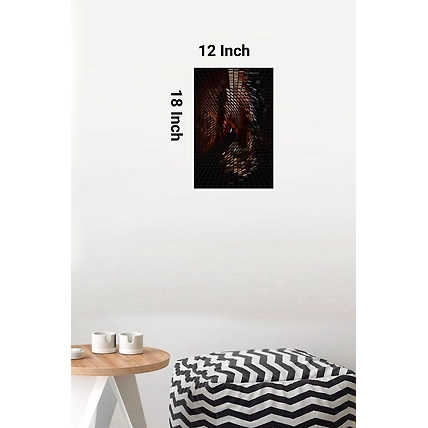 Repeating Shapes Wall Art - Visual Harmony Poster-4