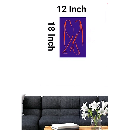 Bold Lines Pattern Print for Statement Walls-5