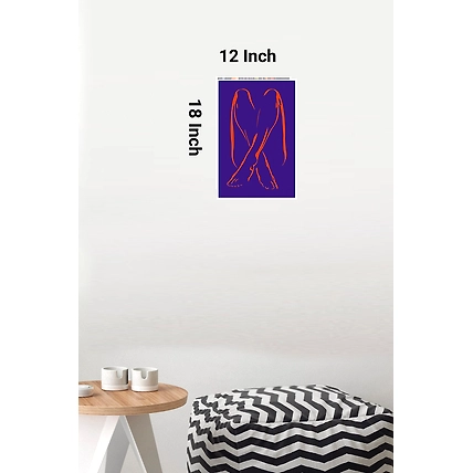 Bold Lines Pattern Print for Statement Walls-4