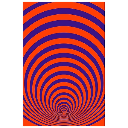Symmetrical Pattern Poster - Balanced Home Accent-12735825