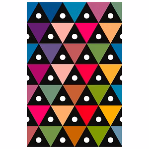 Global Pattern Print - Cultural Wall Statement
