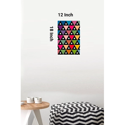 Global Pattern Print - Cultural Wall Statement-4