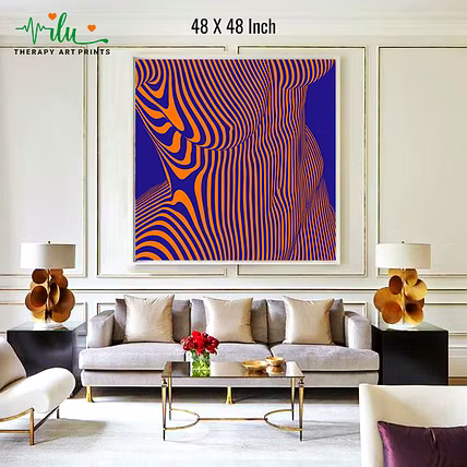 Illusion Print to Clear the Mind – Abstract Relaxation-3