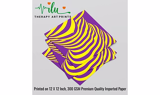 Modern Illusion Art - Peaceful Mind Healing Poster