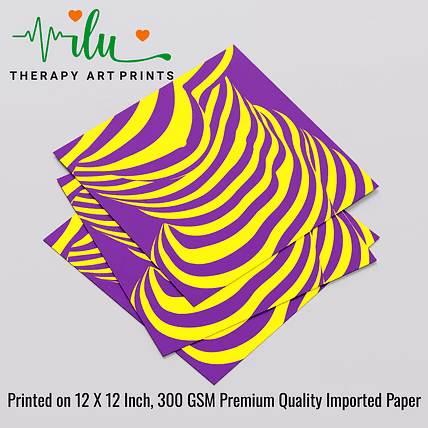 Modern Illusion Art - Peaceful Mind Healing Poster-12713141