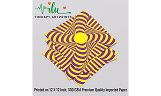 Art Therapy Print – Relaxation Through Visual Illusion