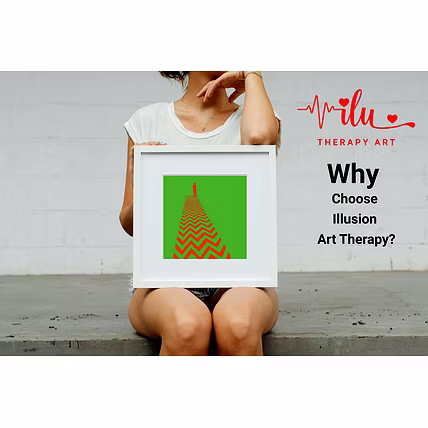 Neuro-Calm Illusion Poster - Mental Wellness Print-5