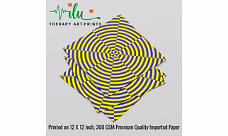 Minimalist Illusion Art for Emotional Reset