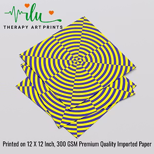 Minimalist Illusion Art for Emotional Reset