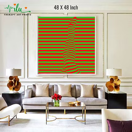 Healing with Illusion - Stress Relief Wall Poster-3