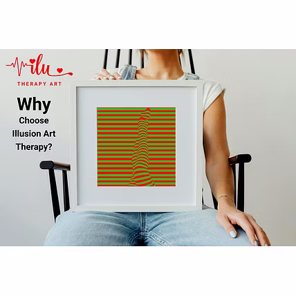 Healing with Illusion - Stress Relief Wall Poster-6