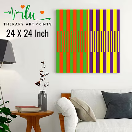 Soothing Spiral Illusion Print - Perfect for Meditation-1