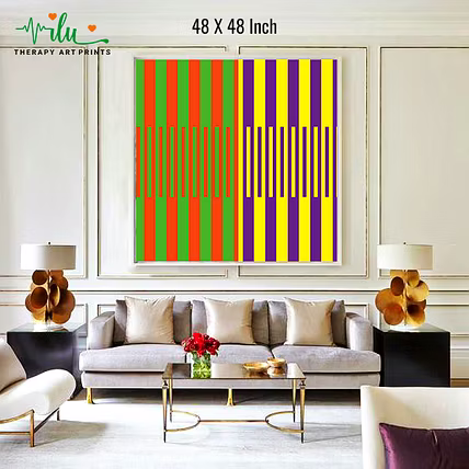 Soothing Spiral Illusion Print - Perfect for Meditation-3