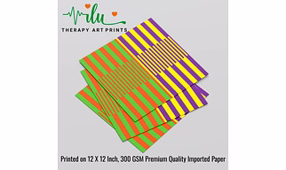 Soothing Spiral Illusion Print - Perfect for Meditation