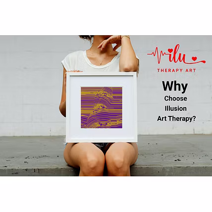 Illusion Wall Art for Depression and Anxiety Relief-5