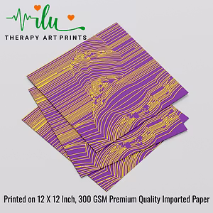 Illusion Wall Art for Depression and Anxiety Relief